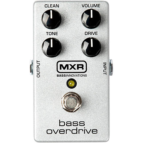 Dunlop M89 Bass Overdrive Effects Pedal Condition 1 - Mint Silver