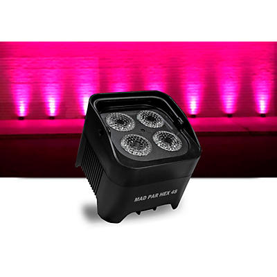 JMAZ LIGHTING MAD PAR HEX 4S Battery-Powered LED Uplight