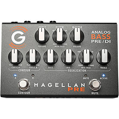 Genzler Amplification MAGELLAN PRE Analog Bass Pre/DI Effects Pedal