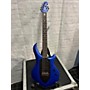 Used Sterling by Music Man MAJ100 Solid Body Electric Guitar Blue