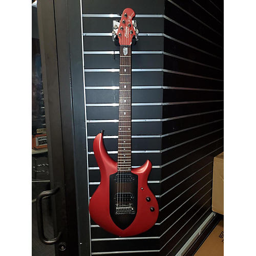 Sterling by Music Man MAJ100 Solid Body Electric Guitar ice crimson