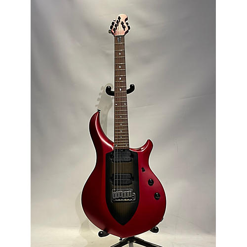 Sterling by Music Man MAJ100 Solid Body Electric Guitar Iced Crimson Red