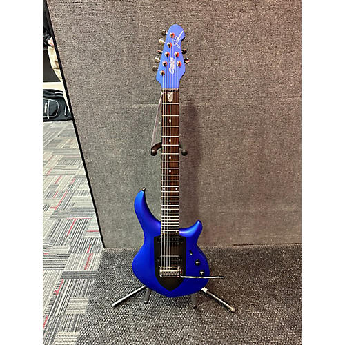 Sterling by Music Man MAJESTY 7 STRING Solid Body Electric Guitar Blue