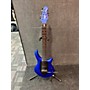 Used Sterling by Music Man MAJESTY 7 STRING Solid Body Electric Guitar Blue