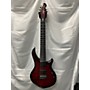 Used Sterling by Music Man MAJESTY X DIMARZIO Solid Body Electric Guitar ROYAL RED