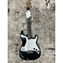 Used Greg Bennett Design by Samick MALIBU Solid Body Electric Guitar Black and White