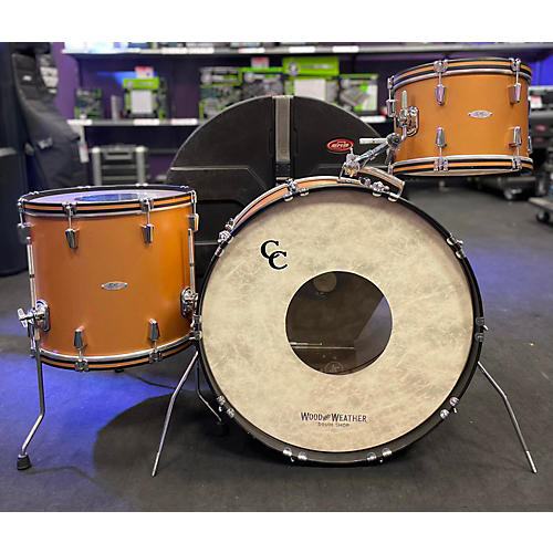 C&C Drum Company MAPLE GUM Drum Kit SATIN GOLD