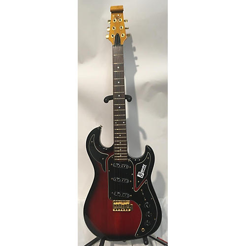 Burns MARQUEE Solid Body Electric Guitar TRANS RED BURST