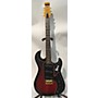 Used Burns MARQUEE Solid Body Electric Guitar TRANS RED BURST