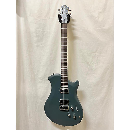 Relish Guitars MARY A Hollow Body Electric Guitar Blue