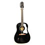 Used Epiphone MASTERBILT AJ-45ME/EB Acoustic Electric Guitar Black