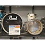 Used Pearl MASTERS CUSTOM Drum Kit OPAL