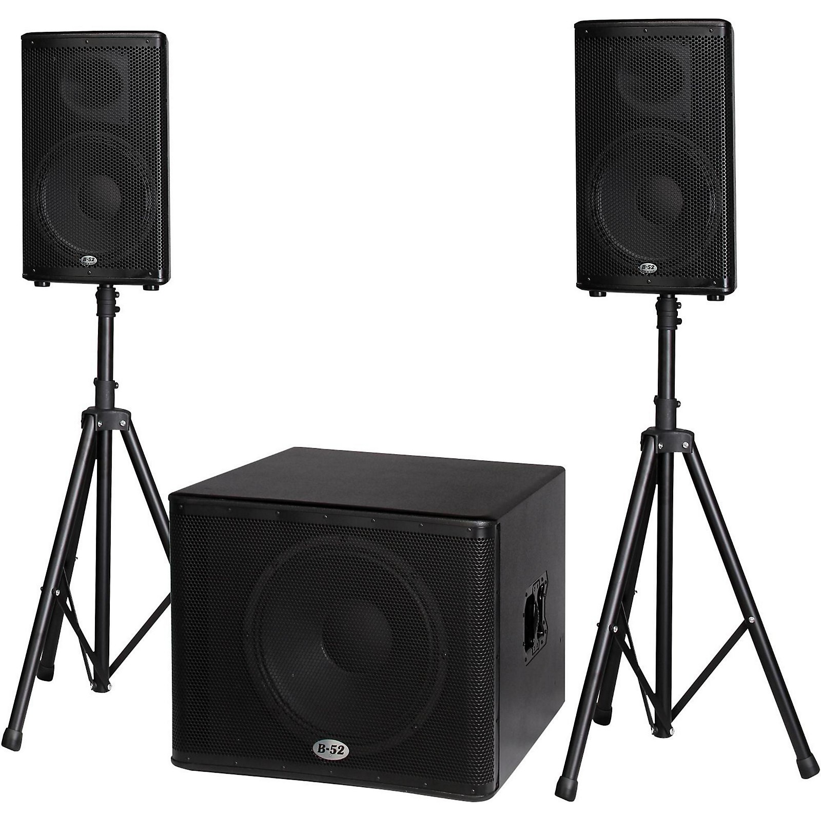 B 52 MATRIX 2500 3 Piece Active Speaker  System  Musician 