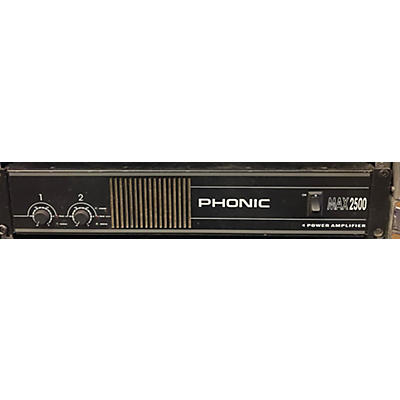 Phonic MAX 2500 Power Amp