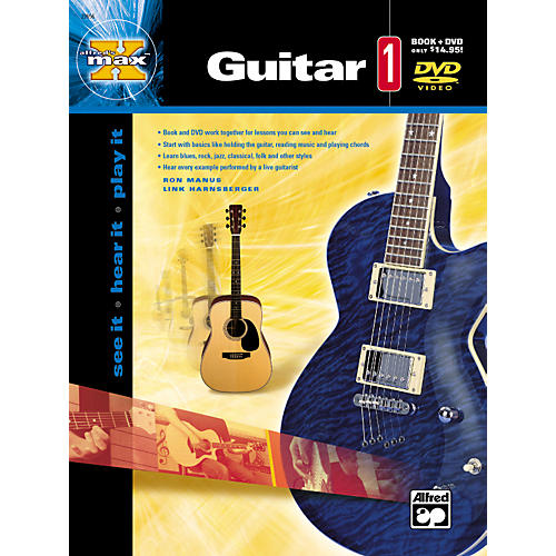 MAX Series Guitar Instruction 1 (Book/DVD)