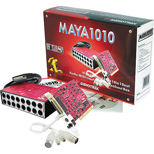 MAYA1010 PCI Computer Recording System
