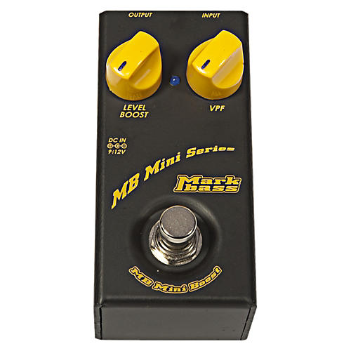 MB Mini Boost Compact Boost Effects Pedal For Bass