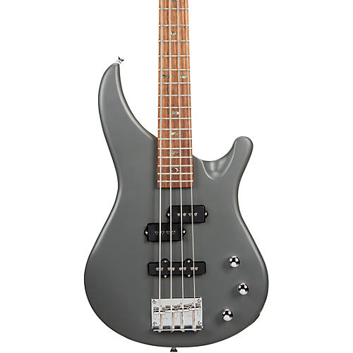 Mitchell MB100 Short-Scale Solidbody Electric Bass Guitar Condition 1 - Mint Charcoal Satin