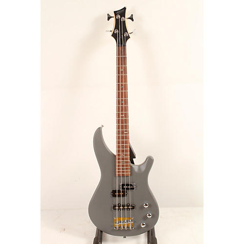 Mitchell MB100 Short Scale Solid Body Electric Bass Condition 3 - Scratch and Dent Charcoal Satin 194744616112