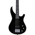 Mitchell MB100 Short-Scale Solidbody Electric Bass Guitar - WhiteBlack