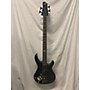 Used Squier MB4 Skull & Crossbones Electric Bass Guitar Black