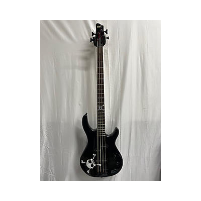 Squier MB4 Skull & Crossbones Electric Bass Guitar
