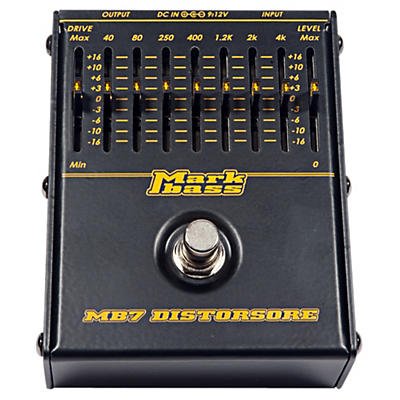 Markbass MB7 Distorsore Bass Distortion Effects Pedal
