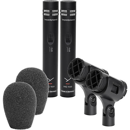 beyerdynamic MC 930 Stereo Set - Matched Pair True Condenser Microphones (Cardioid)