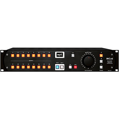 SPL MC16 Mastering Monitor Controller, Black