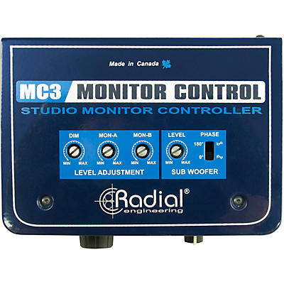 Radial Engineering MC3 Passive Studio Monitor Control