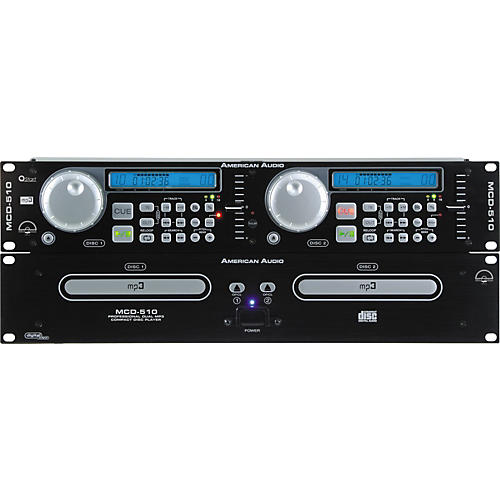 American Audio MCD-510 Professional DJ Dual MP3/CD Player