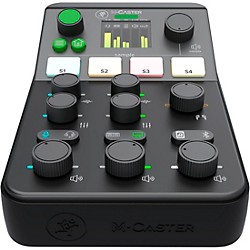 MCaster Studio Live Streaming Mixer Black
