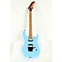 Open-Box Dean MD 24 Roasted Maple with Floyd Electric Guitar Condition 3 - Scratch and Dent Vintage Blue 197881080006