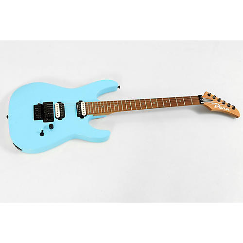 Dean MD 24 Roasted Maple with Floyd Electric Guitar Condition 3 - Scratch and Dent Vintage Blue 197881088330