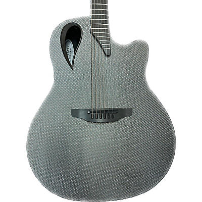 Adamas MD80-CR9 Black Woven Carbon Fiber Acoustic Electric Guitar