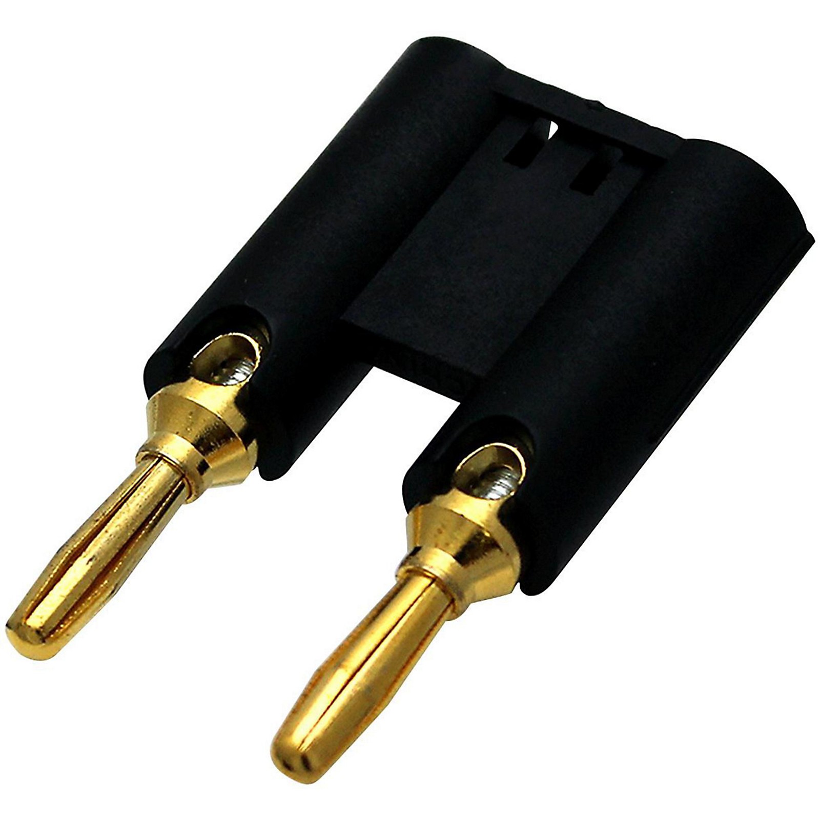 Rapco Horizon MDP Dual Banana Plug Connector Black | Musician's Friend