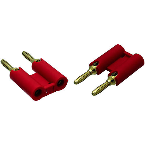 MDPR Red Banana Plugs 2-Pack