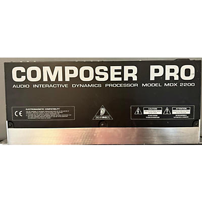 Behringer MDX2200 Compressor