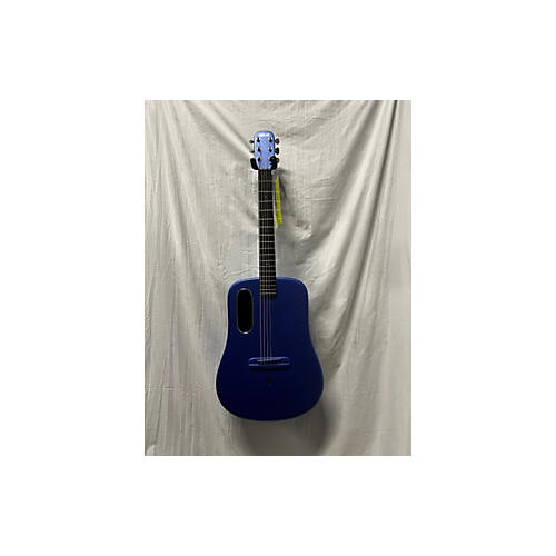 LAVA MUSIC ME 3 Acoustic Electric Guitar Electron Blue Metallic