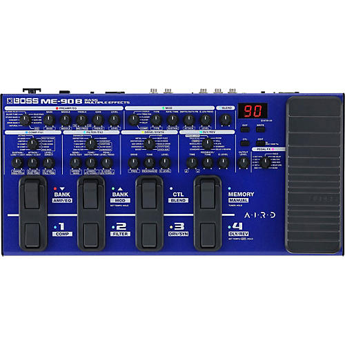 BOSS ME-90B Bass Multi-Effects Pedal Purple