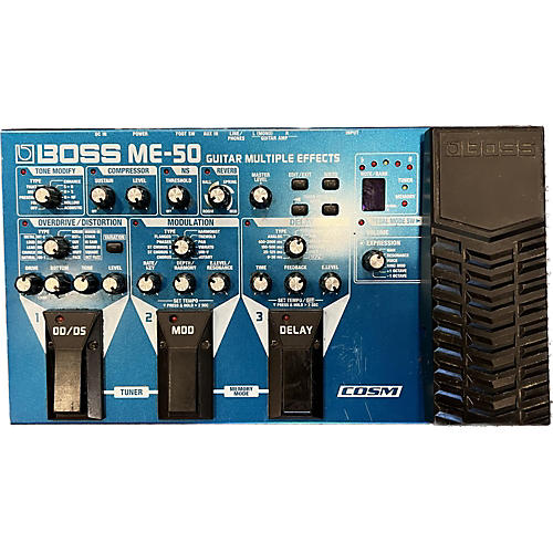 BOSS ME50 Guitar Multi Effect Processor | Musician's Friend