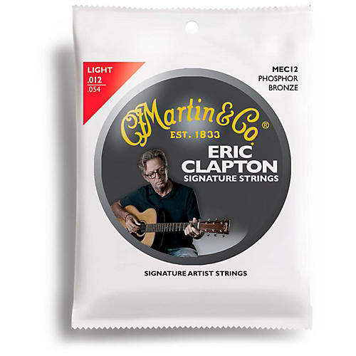 MEC12 Clapton's Choice Phosphor Bronze Light Acoustic Guitar Strings