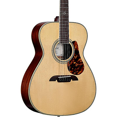 Alvarez MF60E Herringbone Folk-OM Acoustic-Electric Guitar