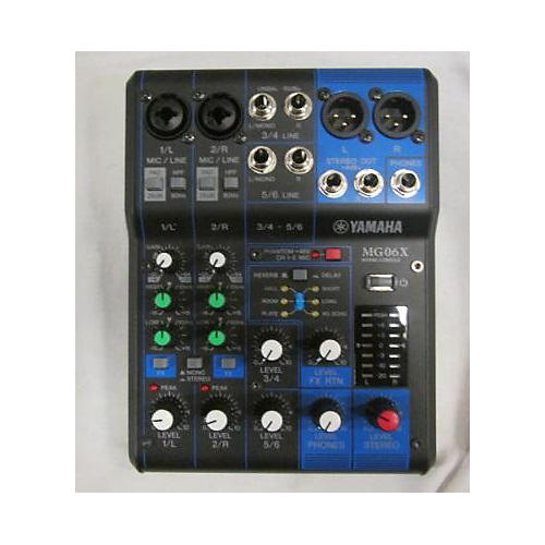 Yamaha MG 06 X Unpowered Mixer