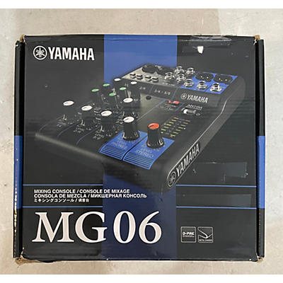 Yamaha MG06 Unpowered Mixer