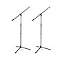 Musician's Gear MG100B Tripod Boom Microphone Stand 2-Pack - Black
