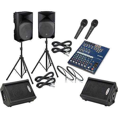 MG102C / Thump TH-15A Mains & Monitors Package