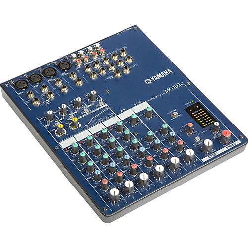 MG102C 10-Input Stereo Mixer with Compression