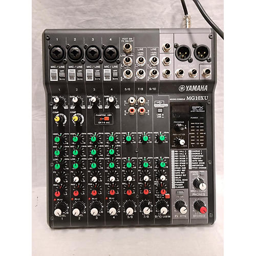 MG10XU 10 Channel Mixer With Effects Unpowered Mixer
