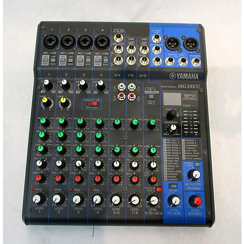MG10XU 10 Channel Mixer With Effects Unpowered Mixer